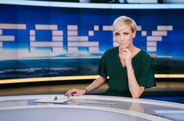 Anita Werner, prowadząca "Fakty" TVN (fot. TVN)